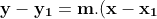 \\\mathbf{y-y_1=m.(x-x_1)\;\pm\;r_1.\sqrt{1+m^2}}